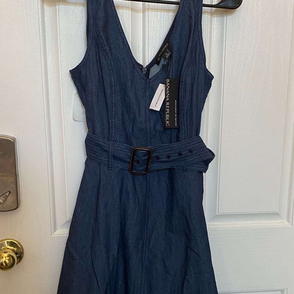 Banana Republic Jean midi dress size 8